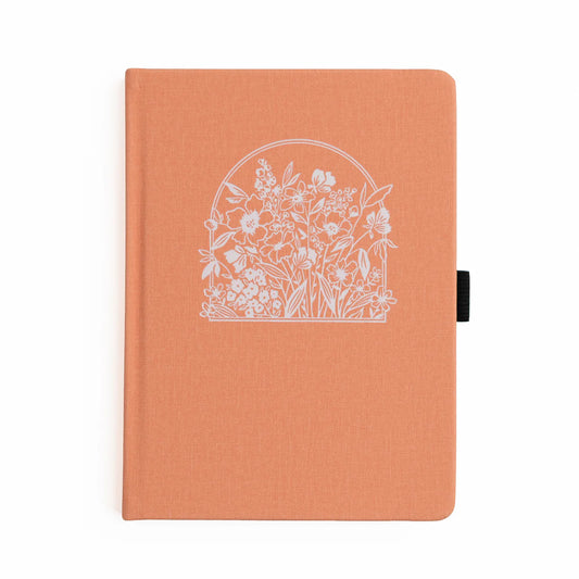 B6 Wildflowers Framed - Dot Grid Notebook