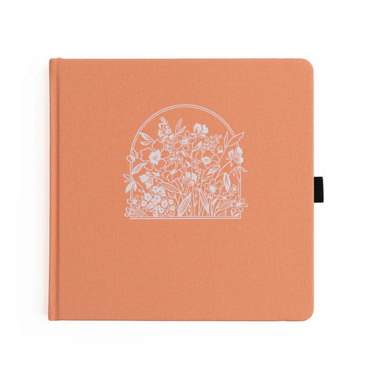 8x8 Wildflowers Framed - Dot Grid Notebook