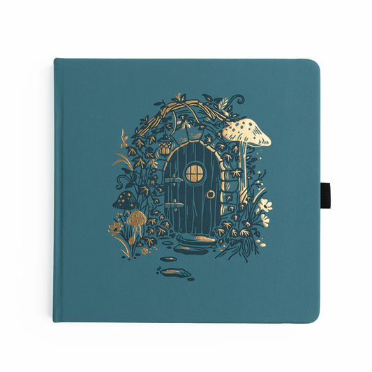 8x8 Fairy House - Dot Grid Notebook