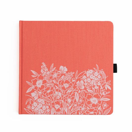 8x8 Wildflowers - Dot Grid Notebook