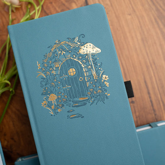 B5 Fairy House - Dot Grid Notebook