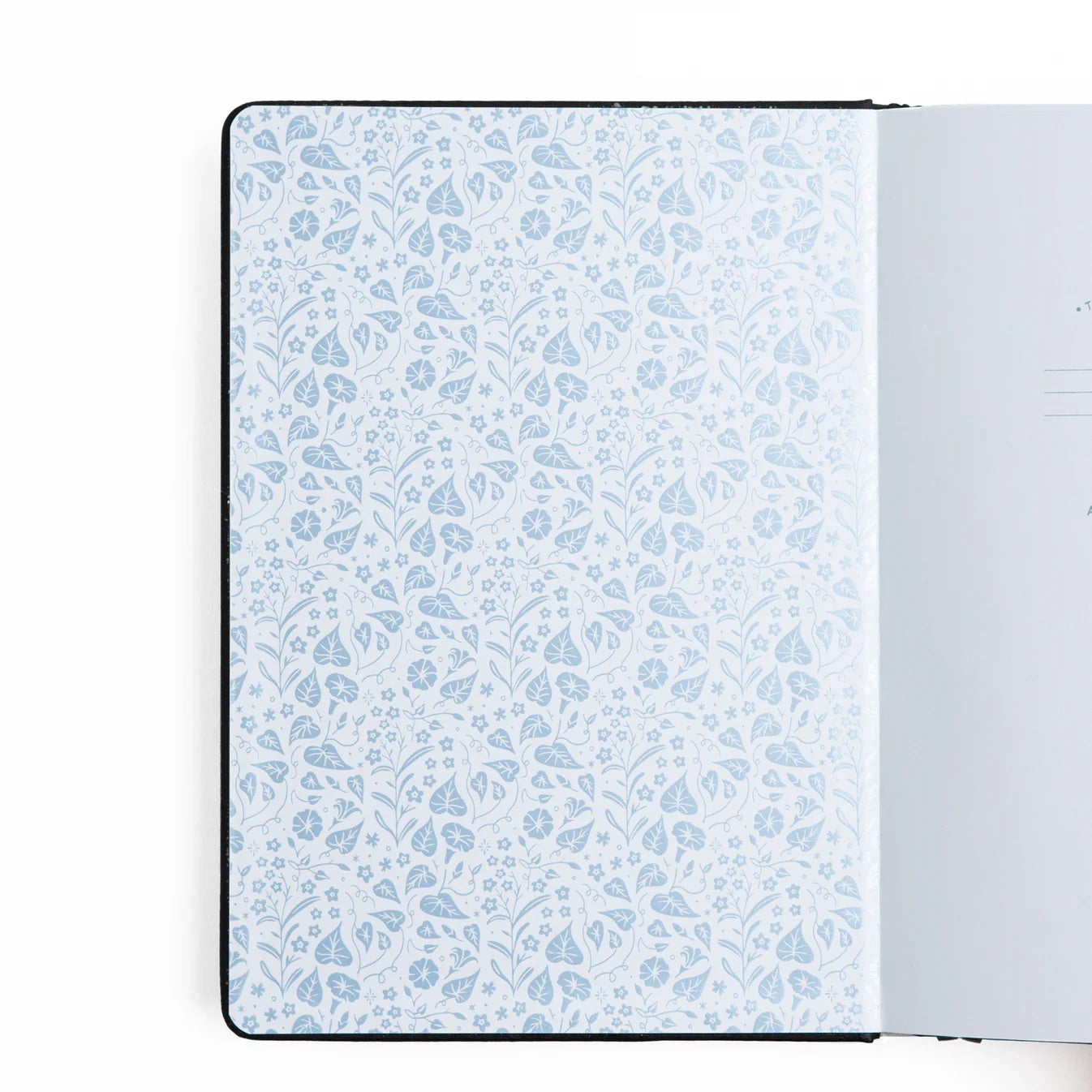A5 Midnight Floral - Dot Grid Notebook