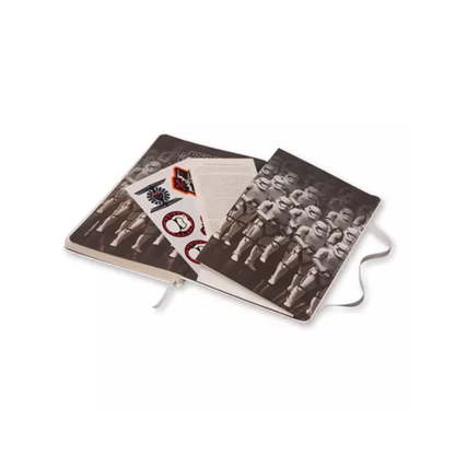 MOLESKINE Star Wars Notebook - Stormtrooper Ruled Pages - Lined - Limited Edition Stickers