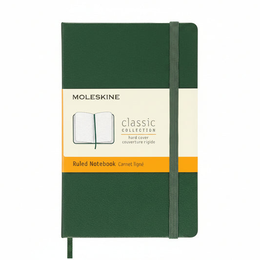 MOLESKINE Classic Notebook - Army Green Ruled Pages - Lined
