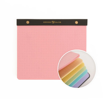 A5 Pastel Notepad - Dot Grid Notepad