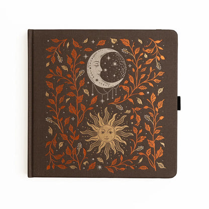 8x8 Harvest Moon - Dot Grid Notebook
