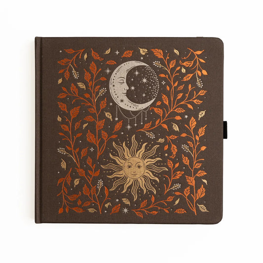 8x8 Harvest Moon - Dot Grid Notebook