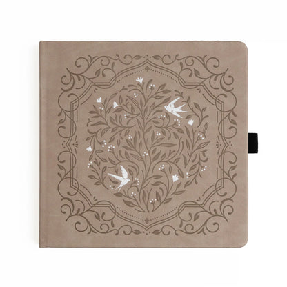 8X8 Songbird - Square Dot Grid Notebook