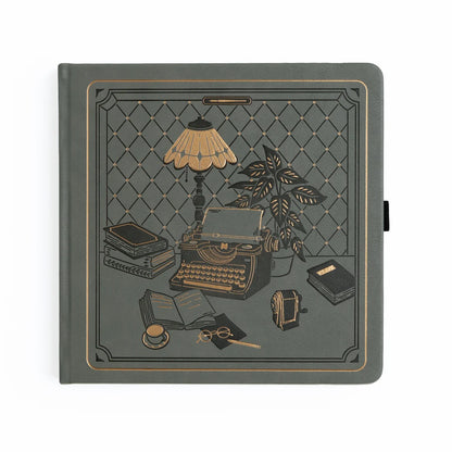 8x8 Writer's Desk - Dot Grid Notebook