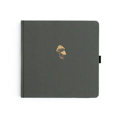 8x8 Mushrooms - Limited Edition Notebook - Spring Wholesale Exclusive - Square Dot Grid Notebook