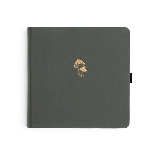 8x8 Mushrooms - Limited Edition Notebook - Spring Wholesale Exclusive - Square Dot Grid Notebook