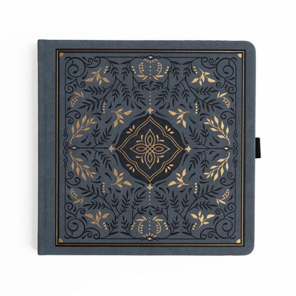 8x8 Storybook in Navy - Dot Grid Notebook