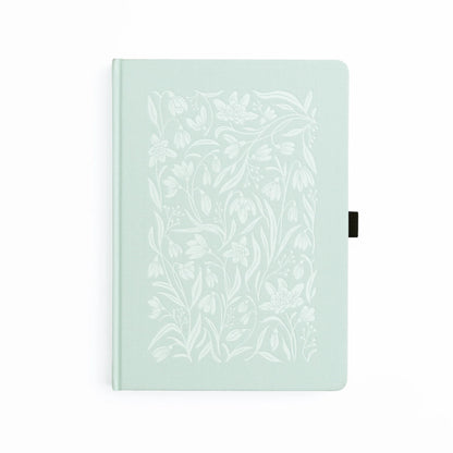 B5 Snowdrops - Dot Grid Notebook