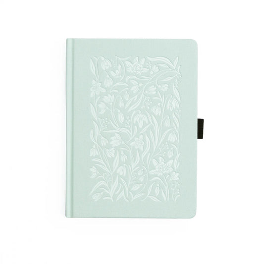B6 Snowdrops - Dot Grid Notebook