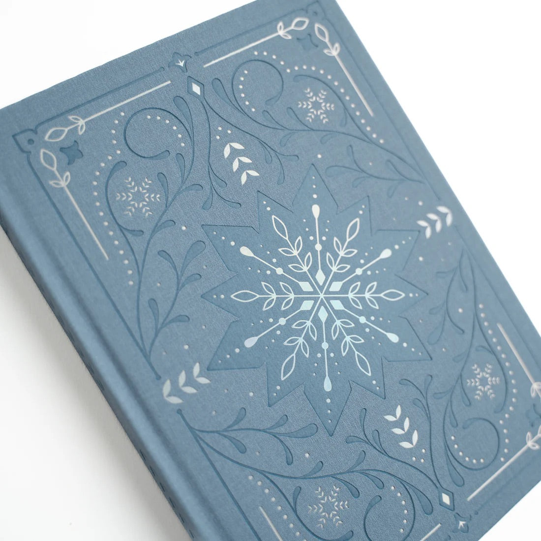 8x8 Snowflake Storybook - Square Notebook