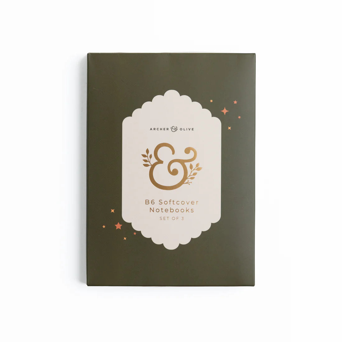 B6 Softcover Notebooks - Set of 3 (3 Pack)
