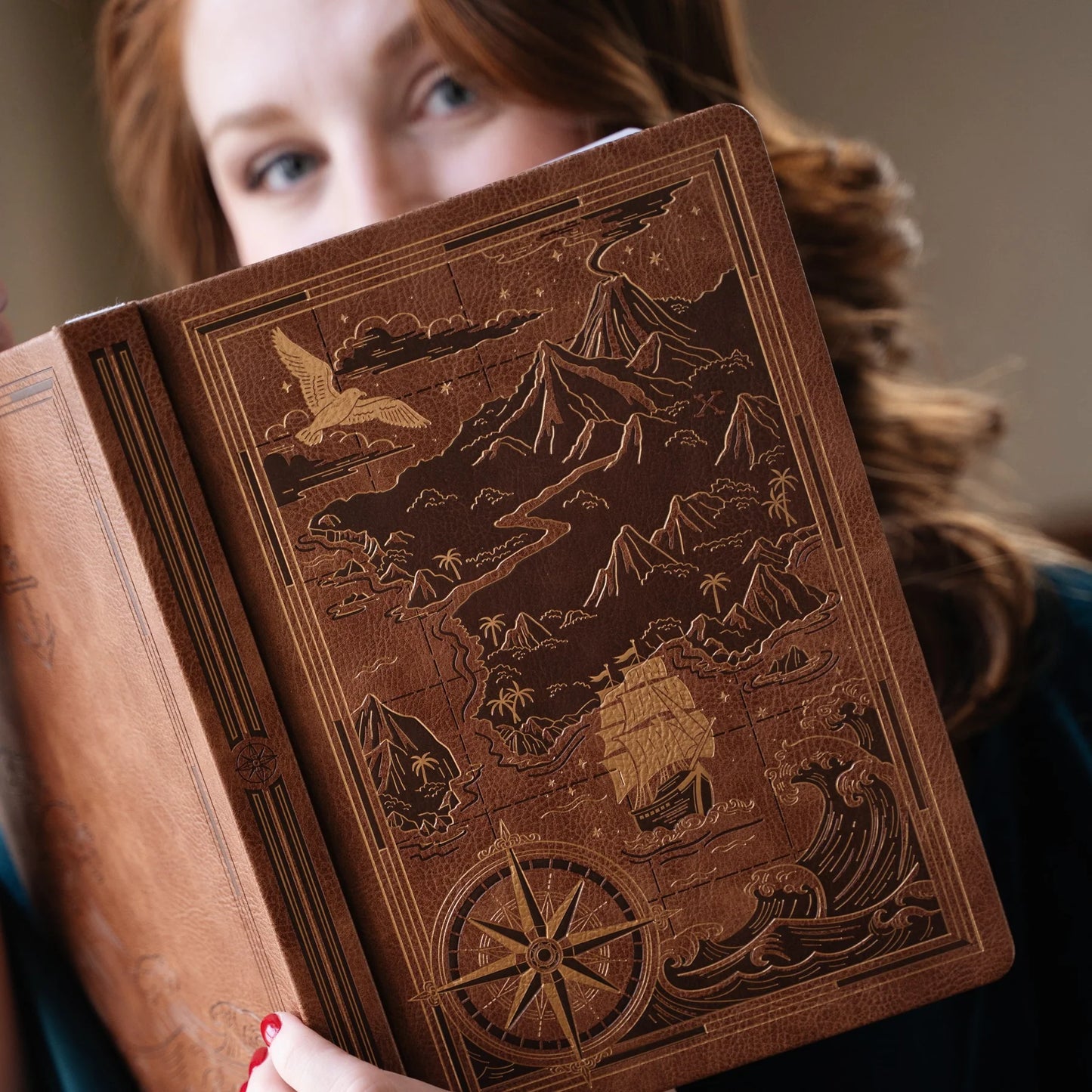 B5 Treasure Map - Dot Grid Notebook