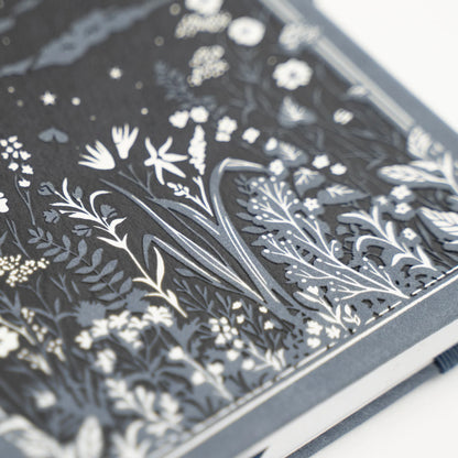 A5 Moonlit Garden - Lined Notebook