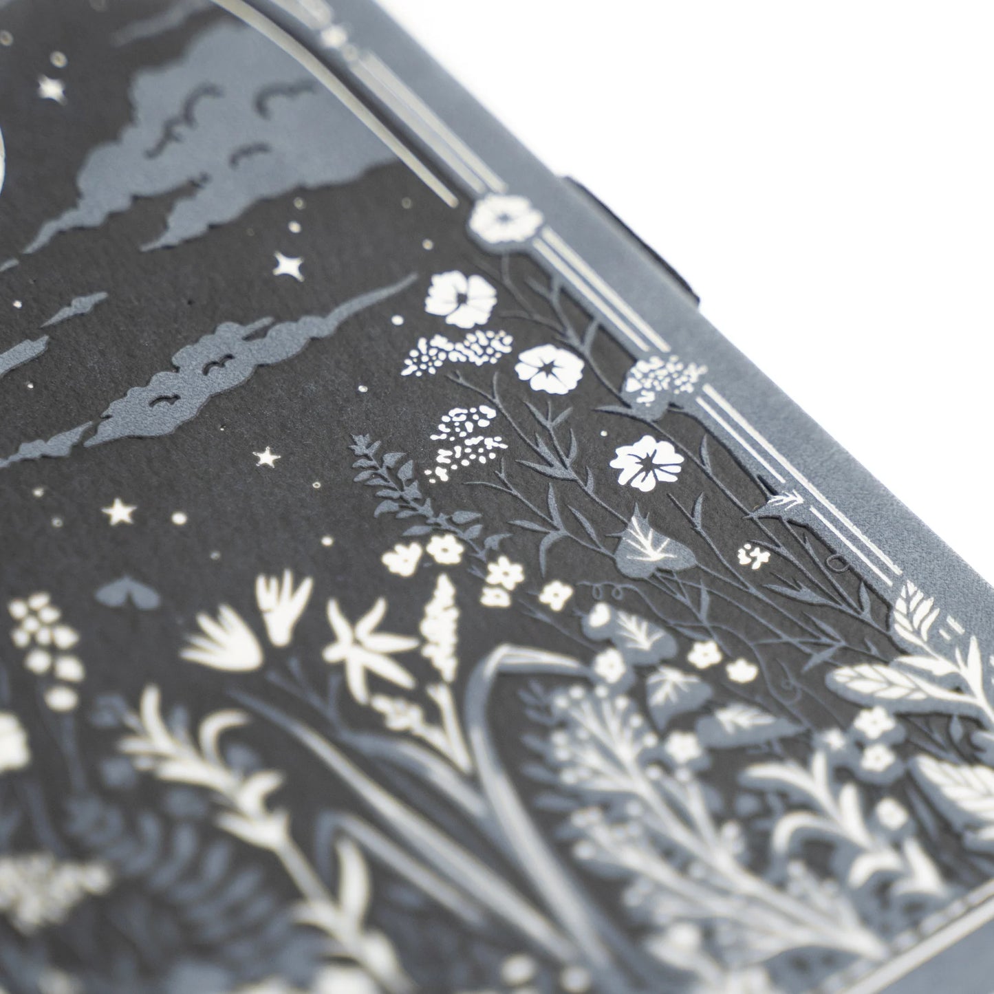 A5 Moonlit Garden - Lined Notebook