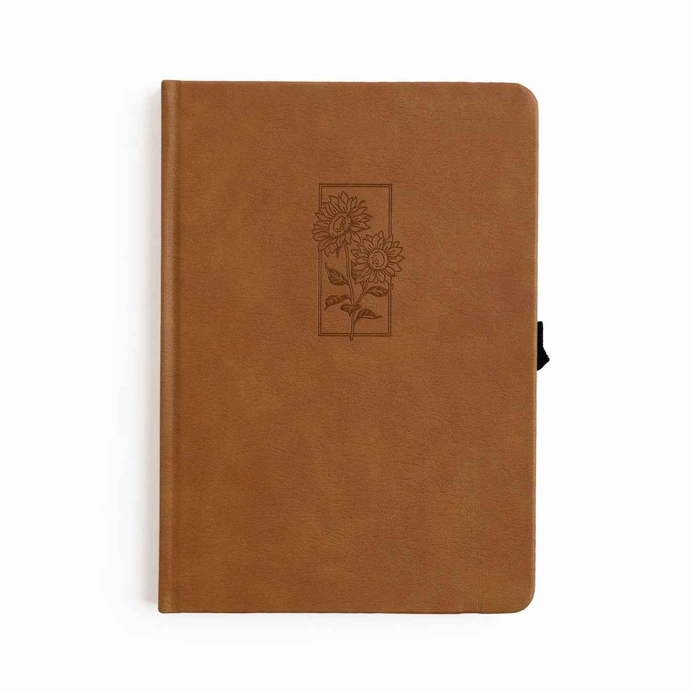 A5 Sunflower - 128 Pages - White Dot Grid Notebook
