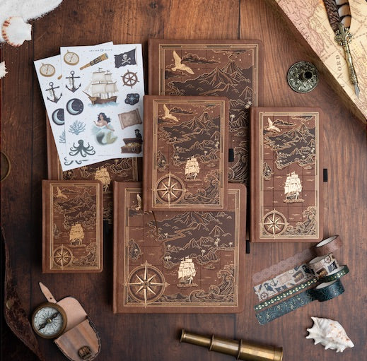 PREORDER B6 Treasure Map - Dot Grid Notebook