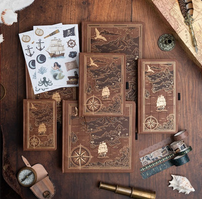 PREORDER B6 Treasure Map - Dot Grid Notebook