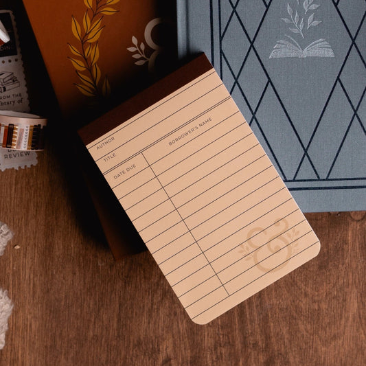 Memo Pad - Library Subscription Box