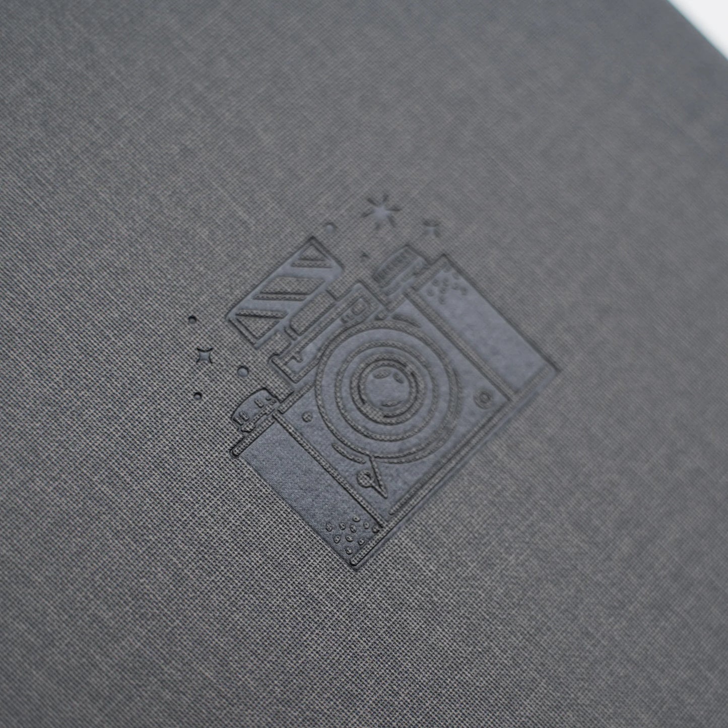 8x8 Vintage Camera - White Dot Grid Notebook