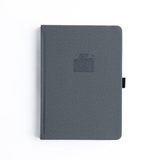B5 Vintage Camera - White Dot Grid Notebook