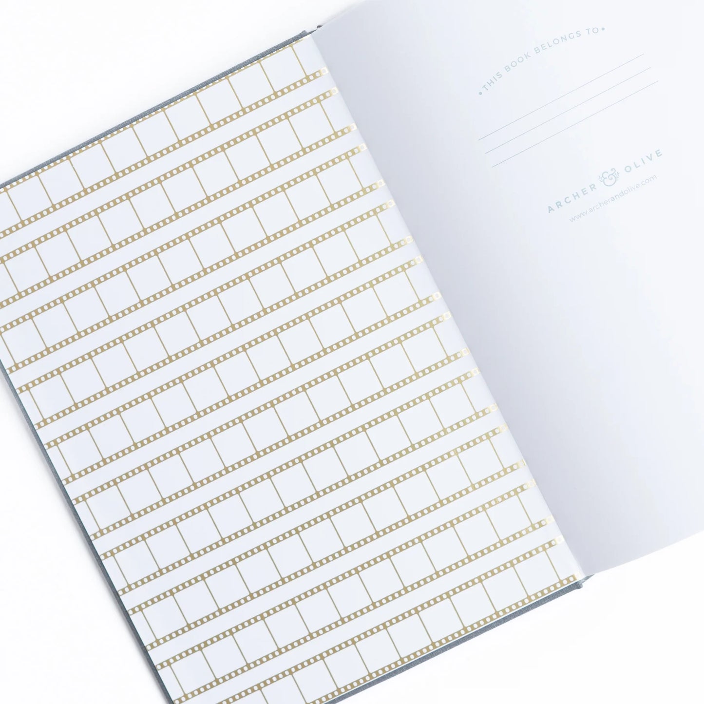 8x8 Vintage Camera - White Dot Grid Notebook