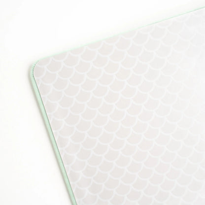 8x8 Vintage Mermaid - White Dot Grid Notebook