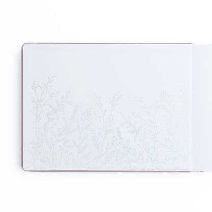 Mist and Bloom - Heirloom Notebook - Lettersize in Blank Pages