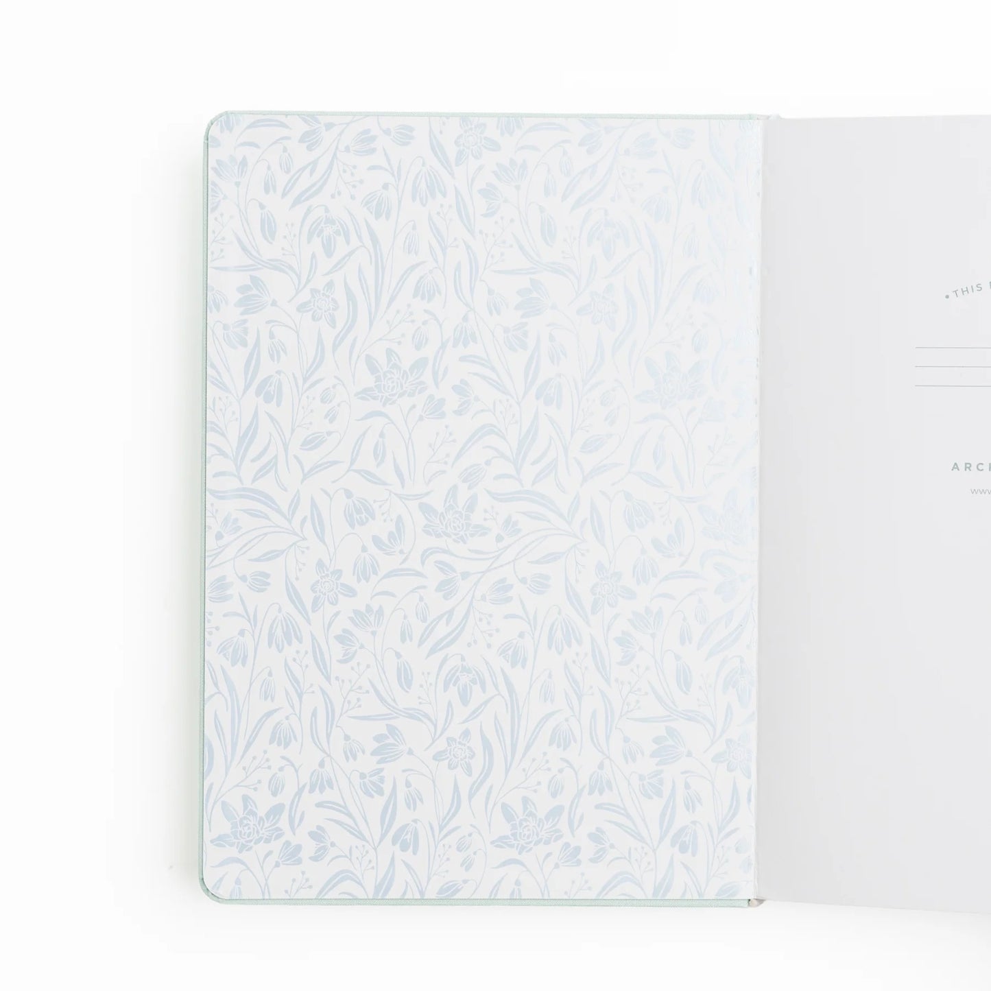 TN Snowdrops - Traveler's Dot Grid Notebook