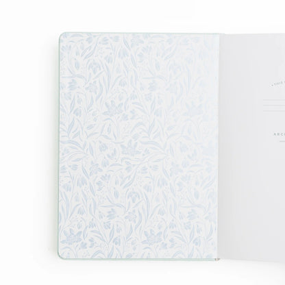 TN Snowdrops - Traveler's Dot Grid Notebook