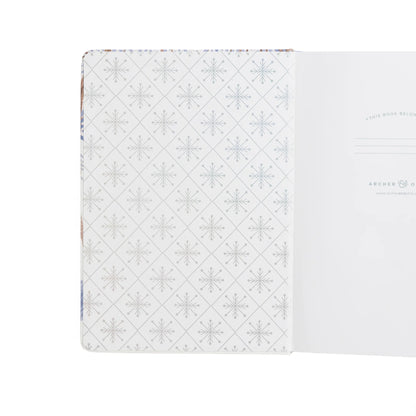 8X8 Winter Village - Square Dot Grid Notebook