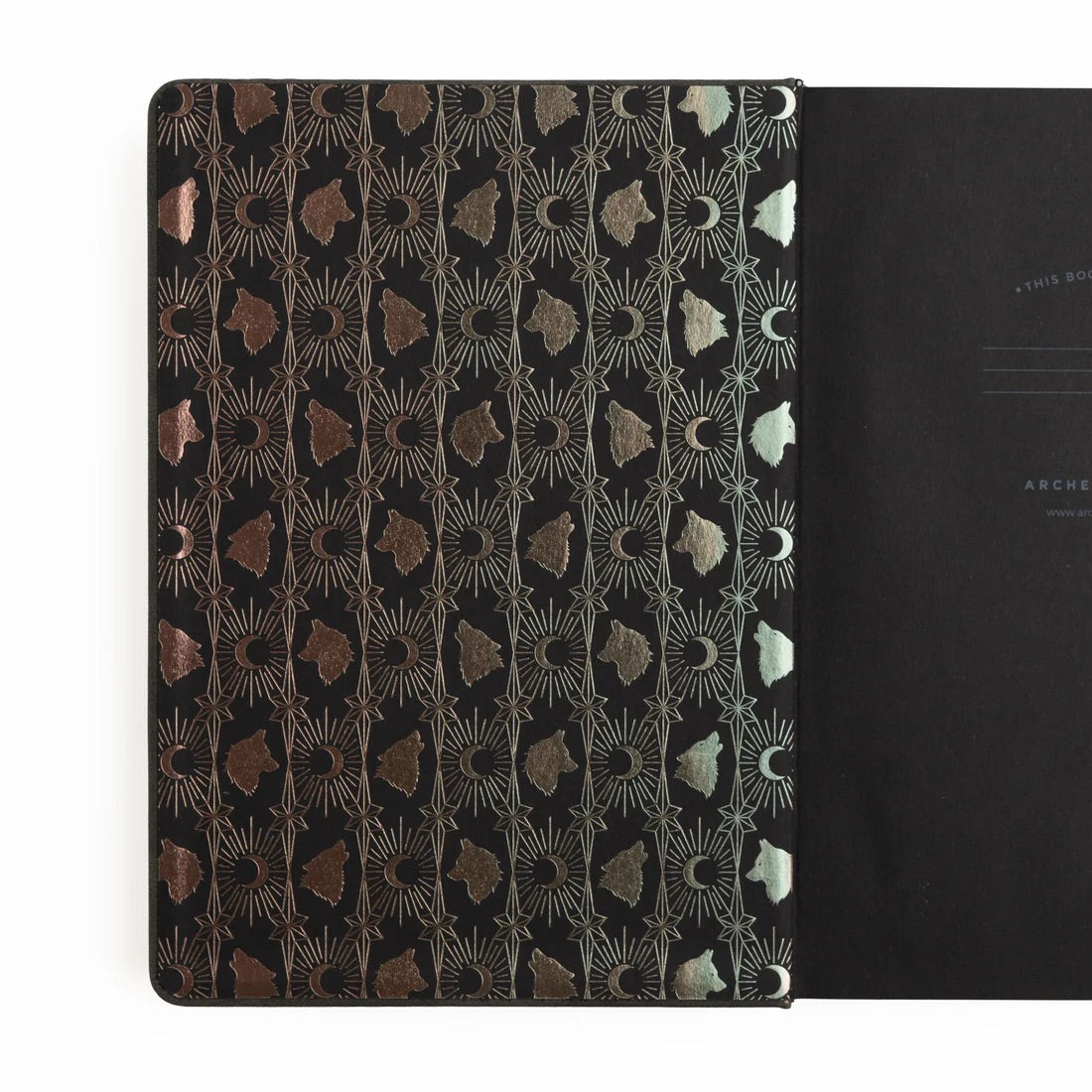B5 Wolf in the Night - Blackout Notebook