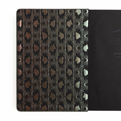 B5 Wolf in the Night - Blackout Notebook