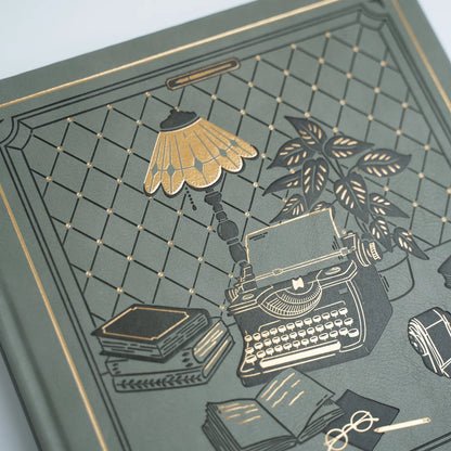 8x8 Writer's Desk - Dot Grid Notebook