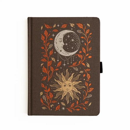 B6 Harvest Moon - Dot Grid Notebook