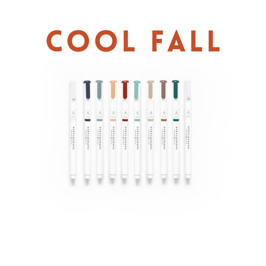 Cool Fall Acrylographs