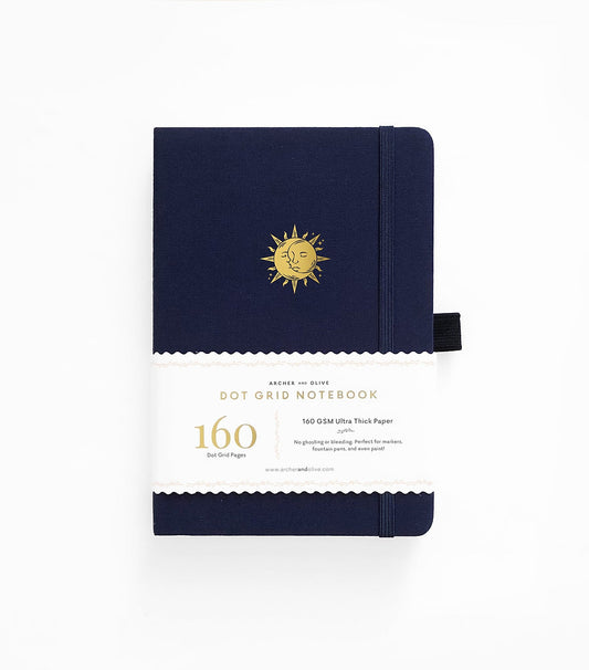 B5 Autumnal Equinox - White Dot Grid Notebook