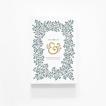 A5 Crystal Vibes - White Dot Grid Notebook