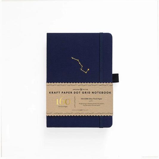 B5 Night Sky - Kraft Notebook