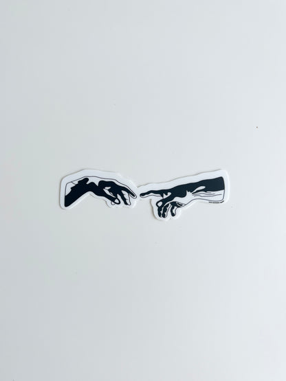 Hands Die Cut Sticker