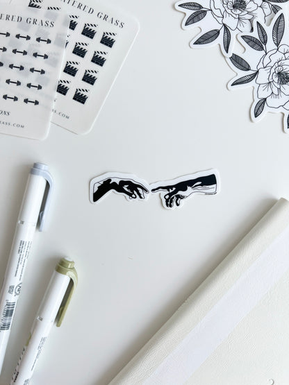 Hands Die Cut Sticker