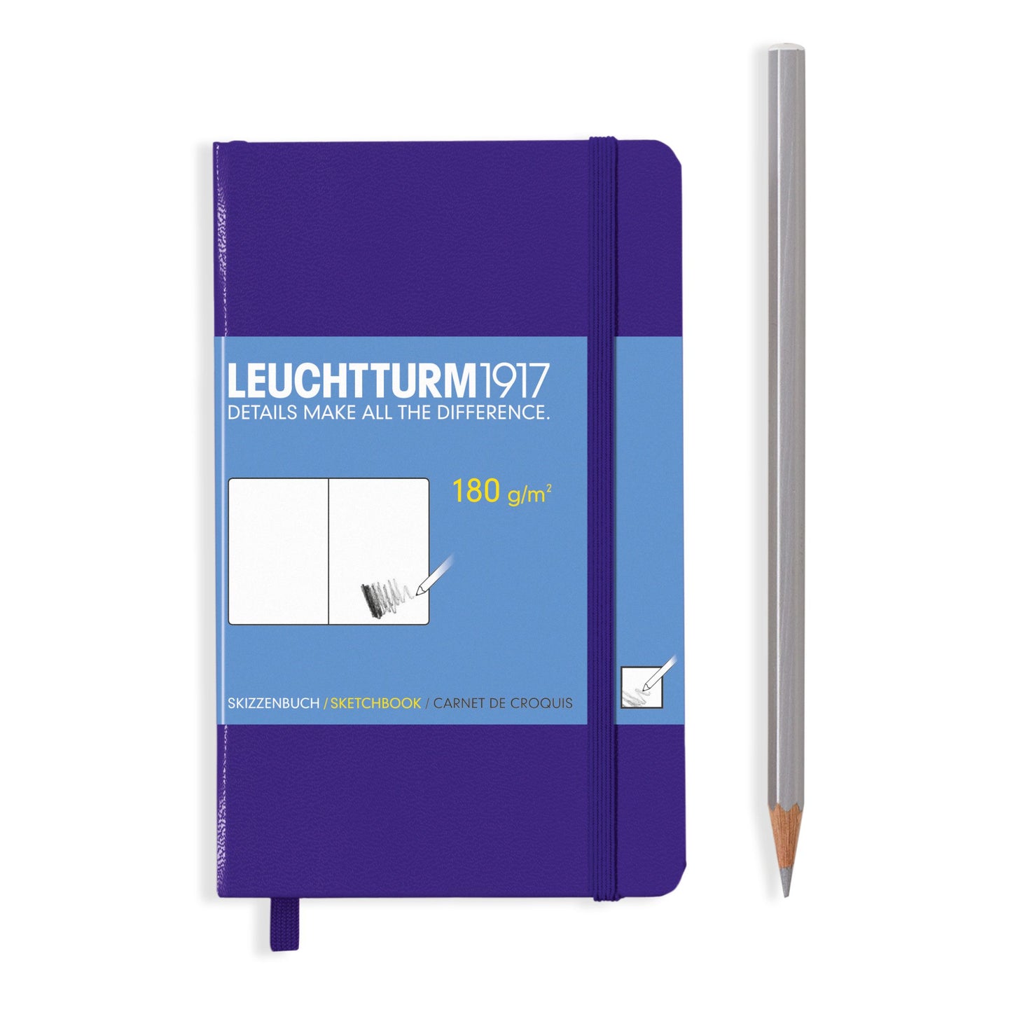 Pocket A6 Purple - Sketchbook